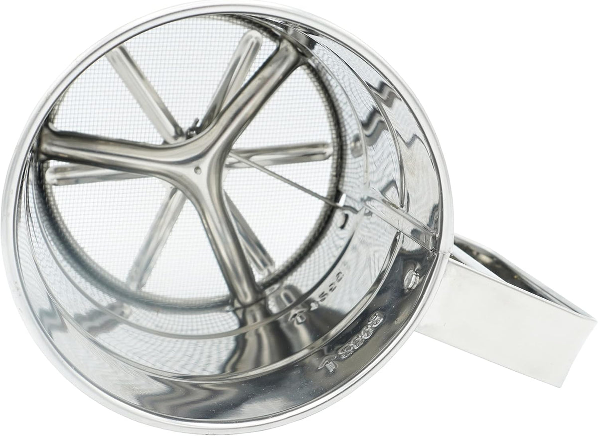 Stainless Steel Rotary Hand Crank Flour Sifter L47849