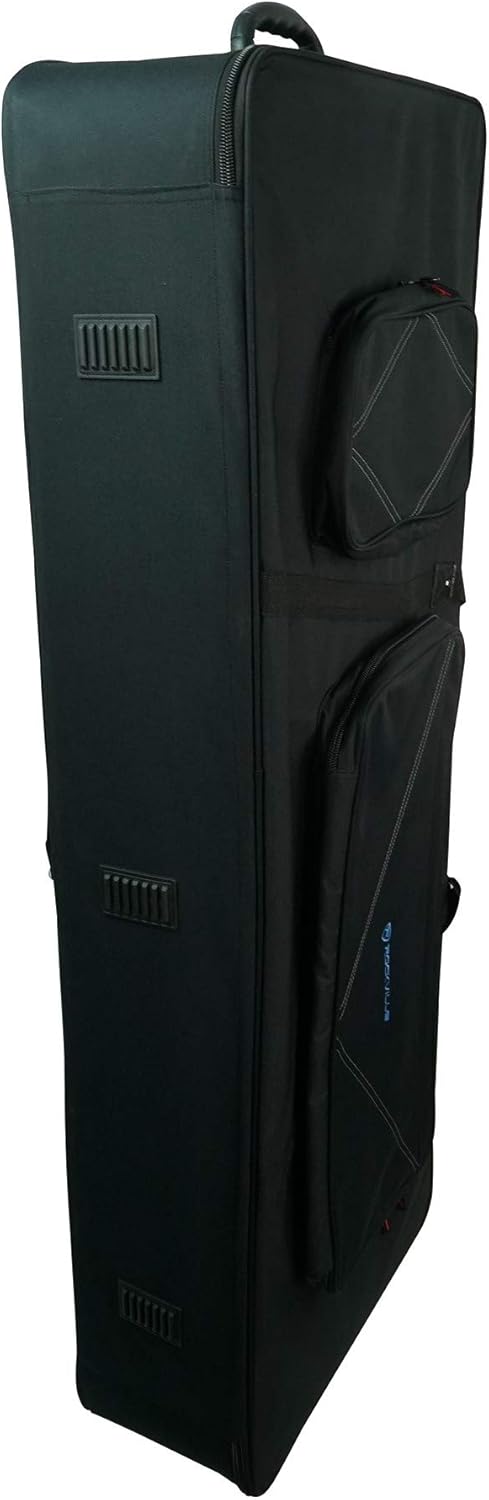 Rolling Bag 61 Slim Keyboard Case with Wheels and Large Pocket C199786