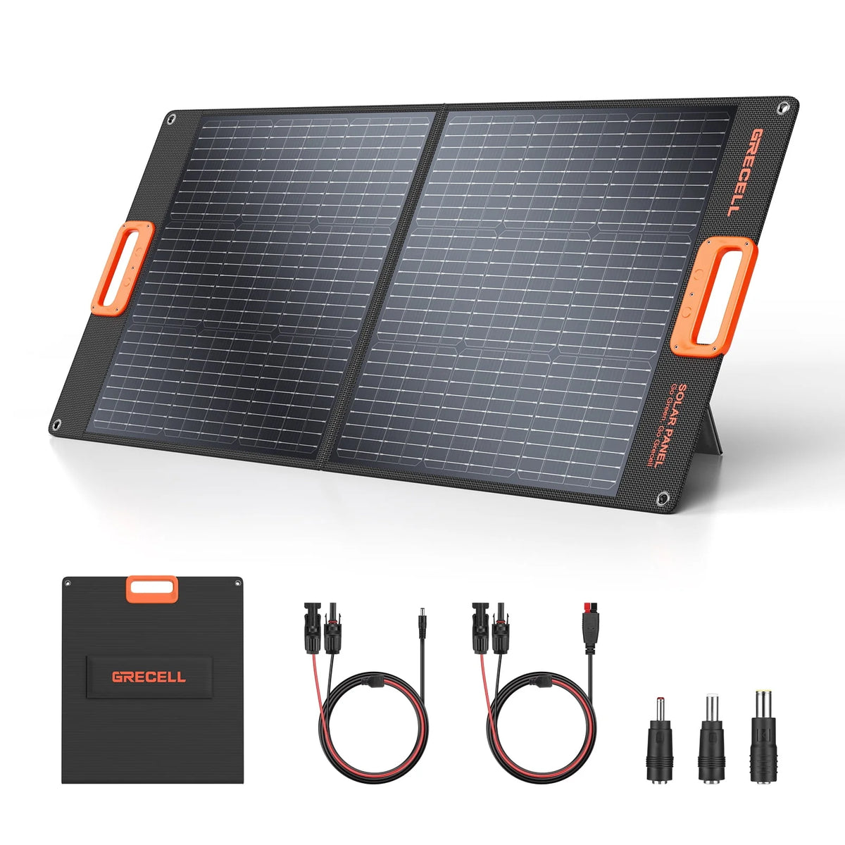 500W Portable Power Station and 100W Solar Panel Charger O941