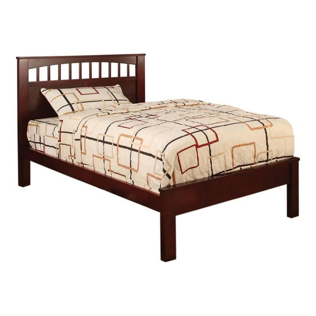 Solid Wood Twin Platform Bed in Cherry X318864