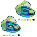 Baby Spring Float Pool Raft with Sun Canopy 2 Pack Z12559