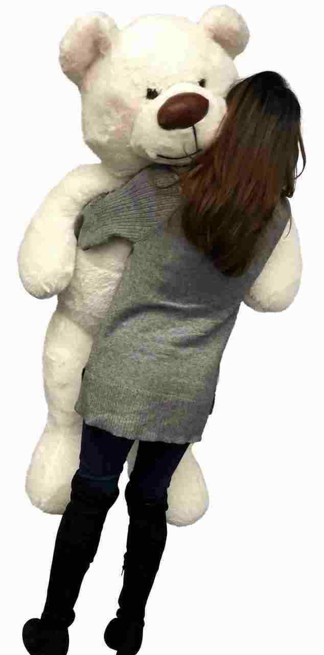 White 5 Feet Tall Plush Stuffed Animal T37345