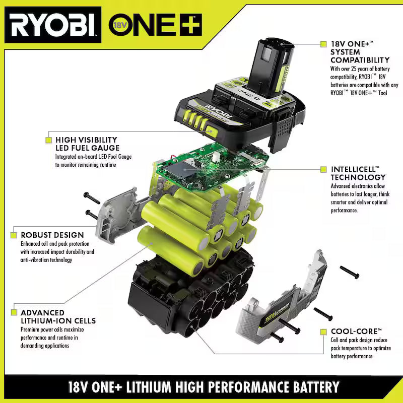 18V 6.0 Ah Lithium-Ion Battery X167