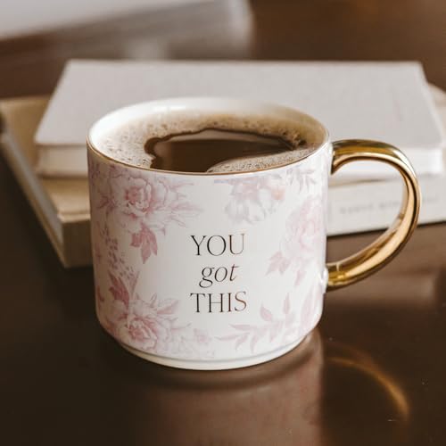 14oz Christmas Mug with Gold Handle N490239