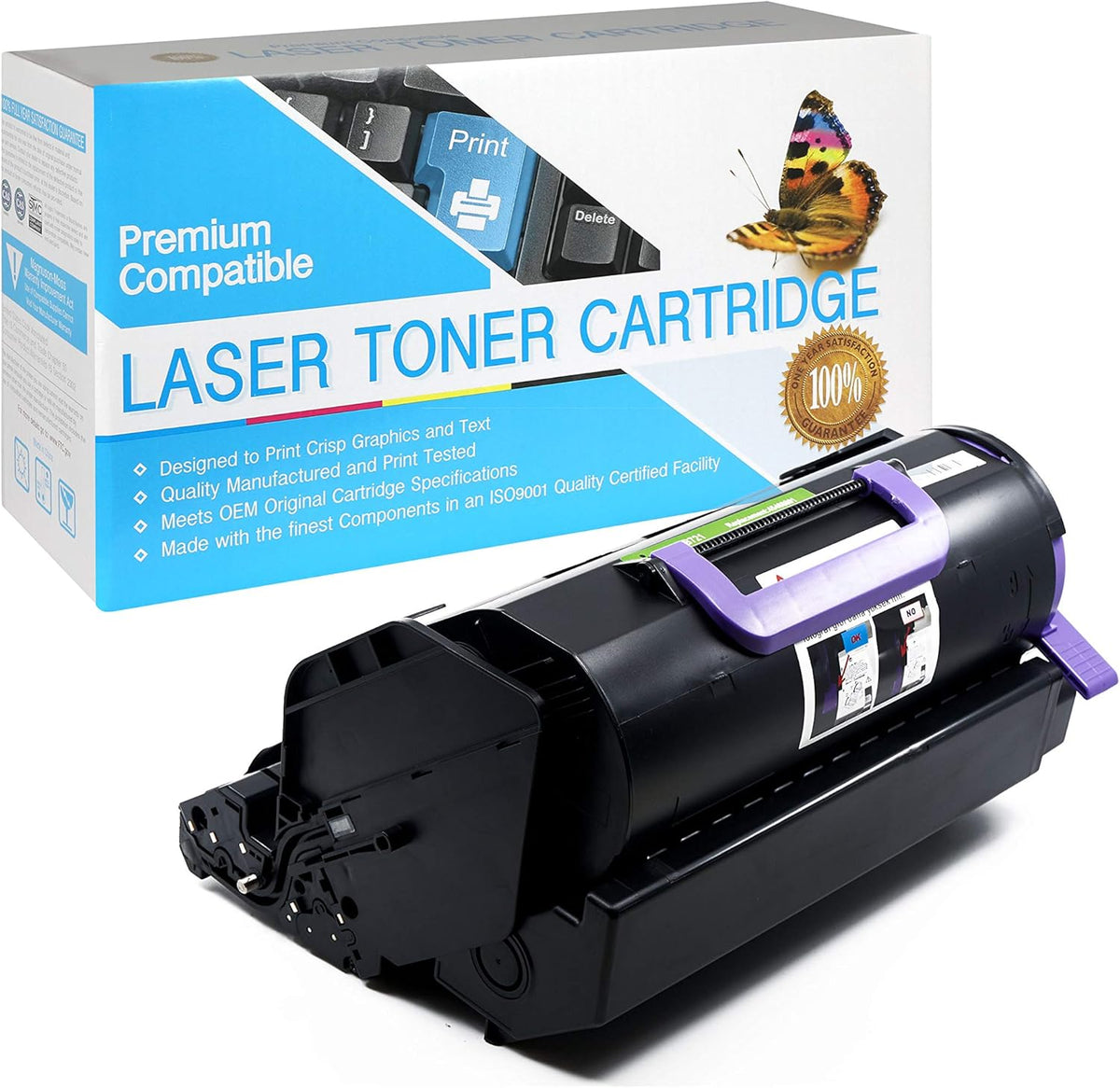 Black Compatible Toner Cartridge 1 Pack N349