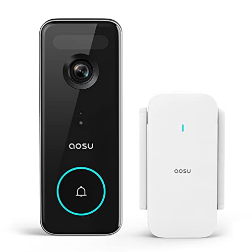 5MP Wireless Video Doorbell with Homebase W111412
