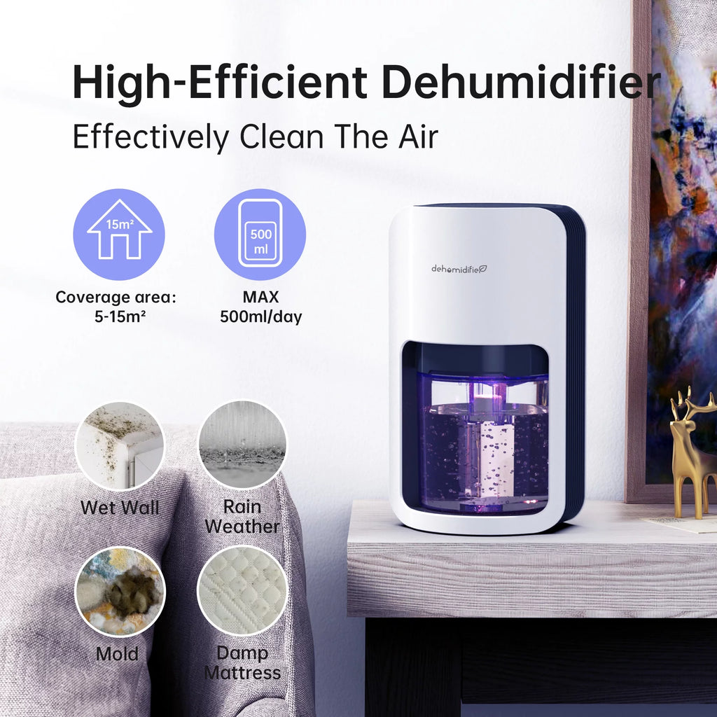 1200ml Ultra Quiet Dehumidifier with Automatic Defrosting A31683