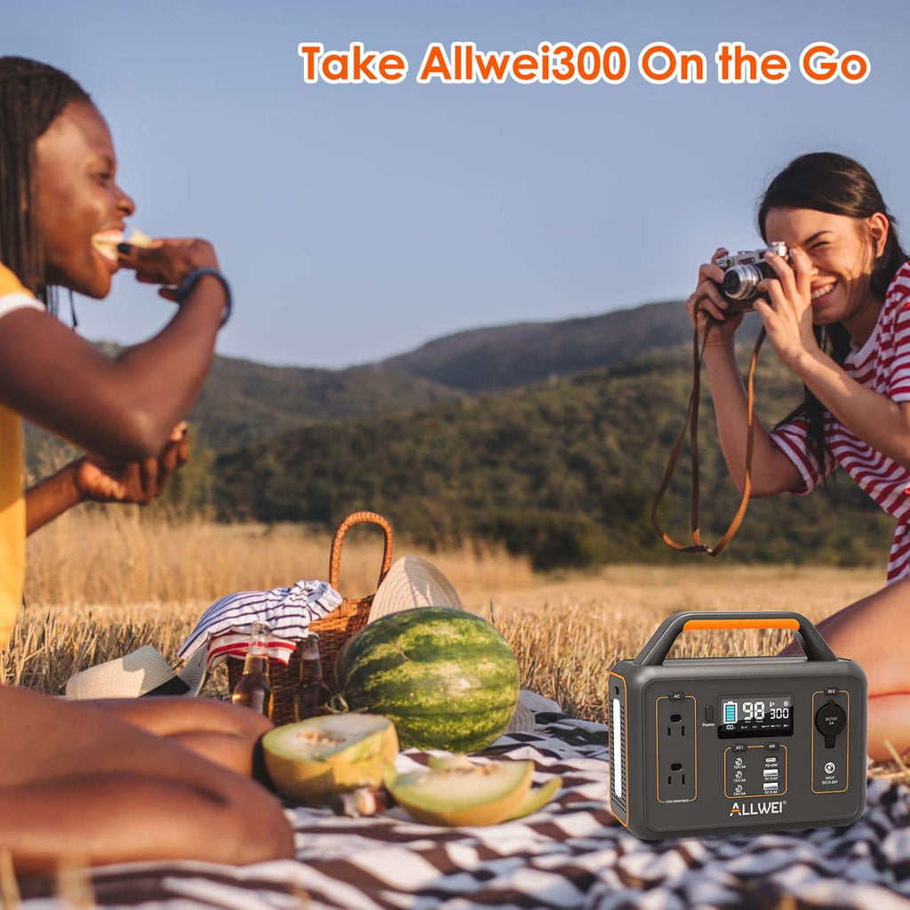 280Wh Portable Power Station with USB-C PD60W Q895