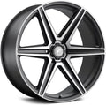 Satin Black Machined 24x10 Wheel R703953