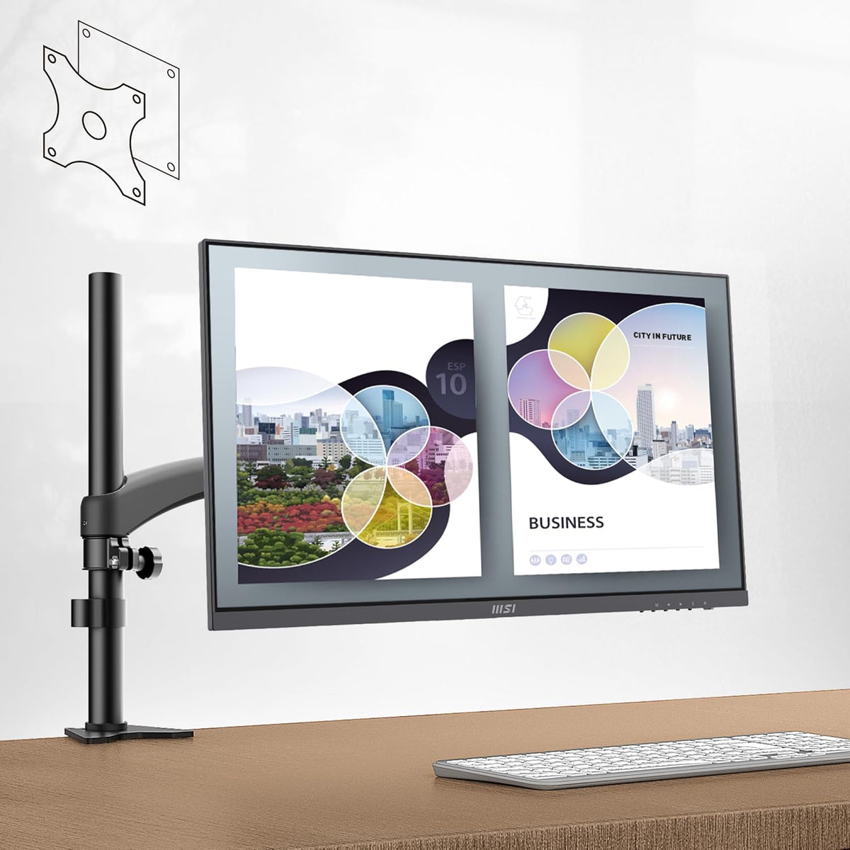 24-inch IPS 1920 x 1080 100Hz Computer Monitor Q90413