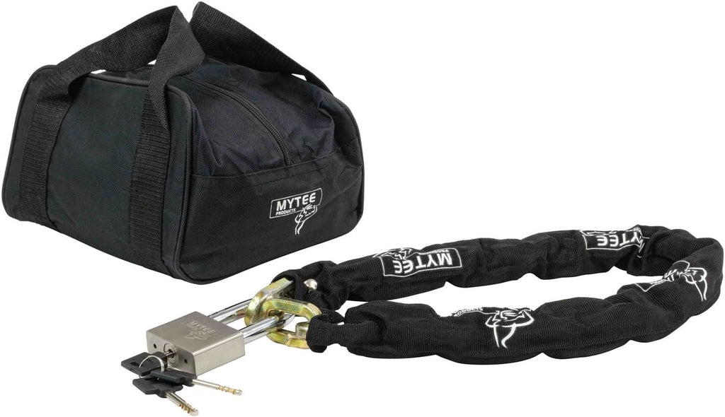 Anti Cut Security Chain and Lock Kit 6 Foot x 3/8 Inch Hardened Chain G923