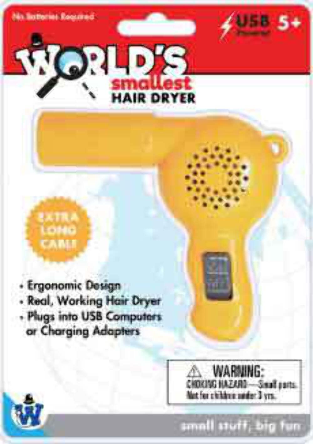 World's Smallest Hair Dryer D837