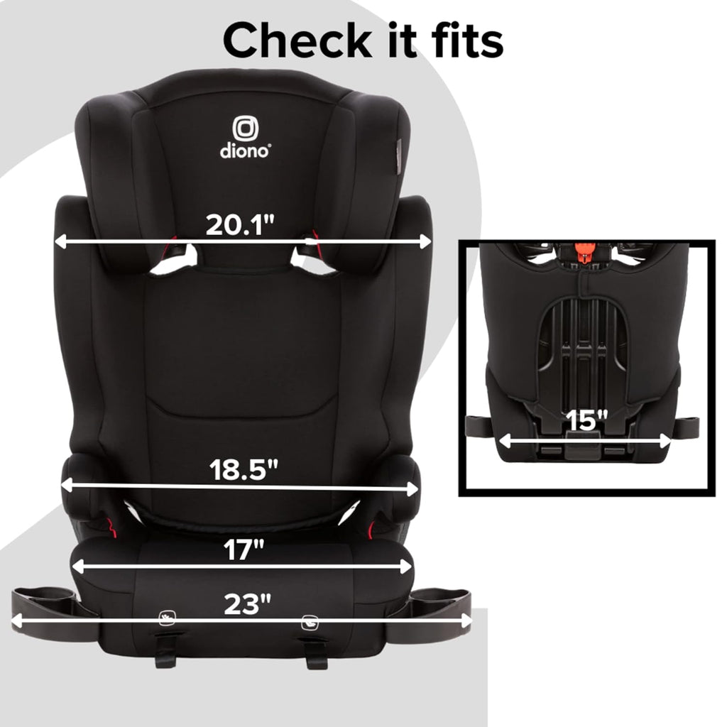 2-in-1 Belt Positioning Booster Seat Q936448