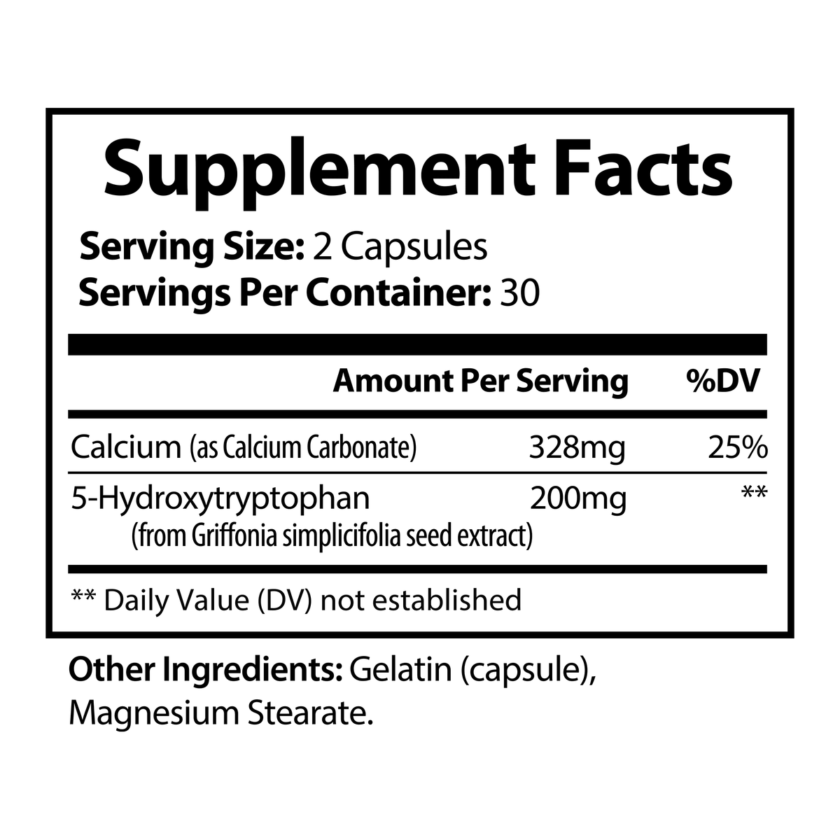 5-HTP Plus Calcium Z21196