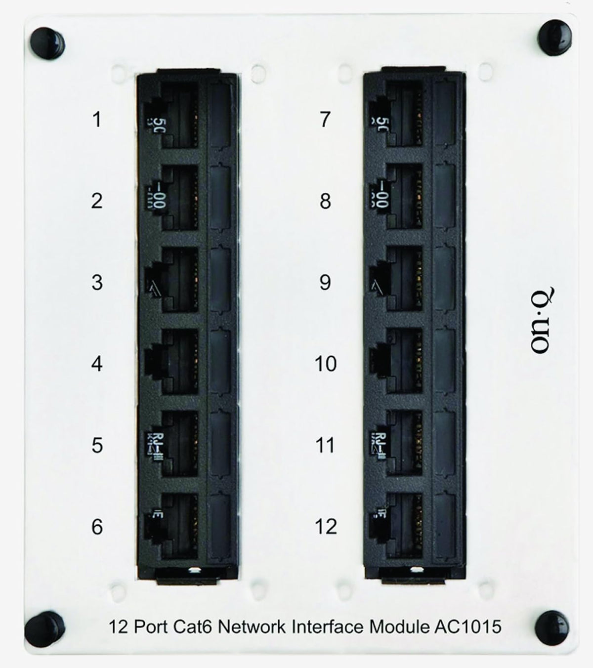 6 Port Cat 5e RJ45 O807
