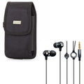 Rugged Case Earbuds Hands-free Earphones with Mic K79668