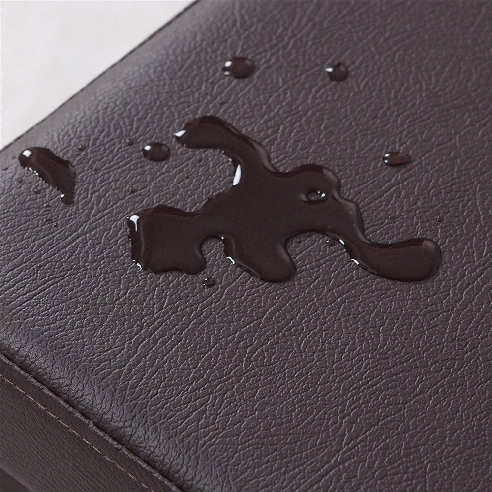 Faux Leather Ottoman Storage Box X499819