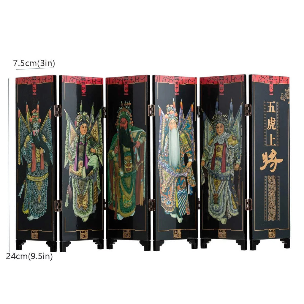 6-Panel Traditional Chinese Art Mini Divider M974770