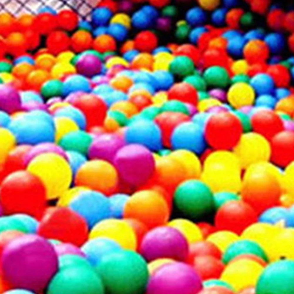 50 Pack Colorful Soft Plastic Ocean Ball G384275