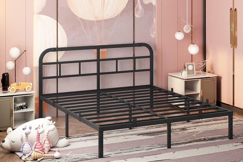 14” Heavy Duty Metal Bed Frame, California King R9406