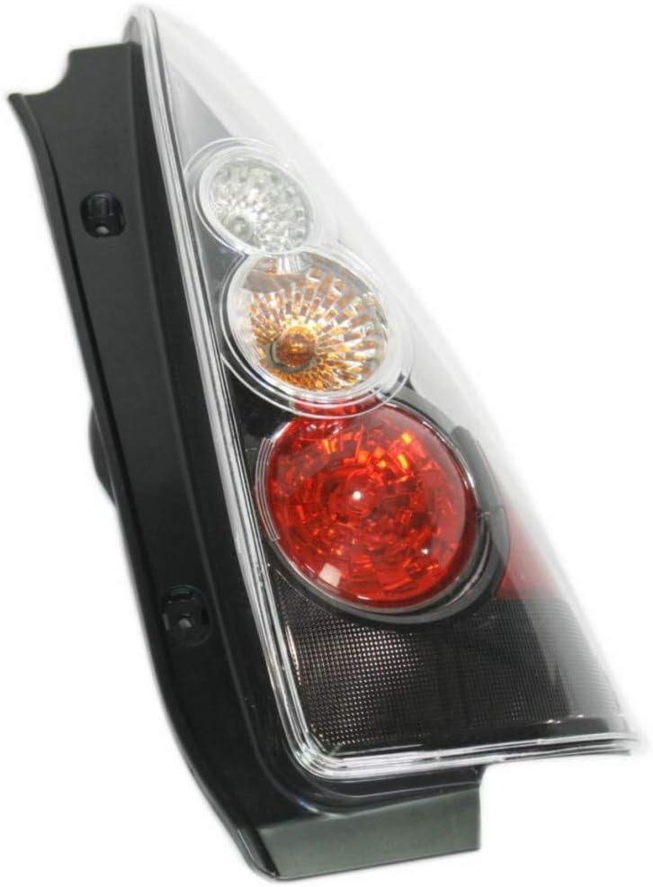 Black Housing Tail Light Pair for Mazda 5 2007 C922
