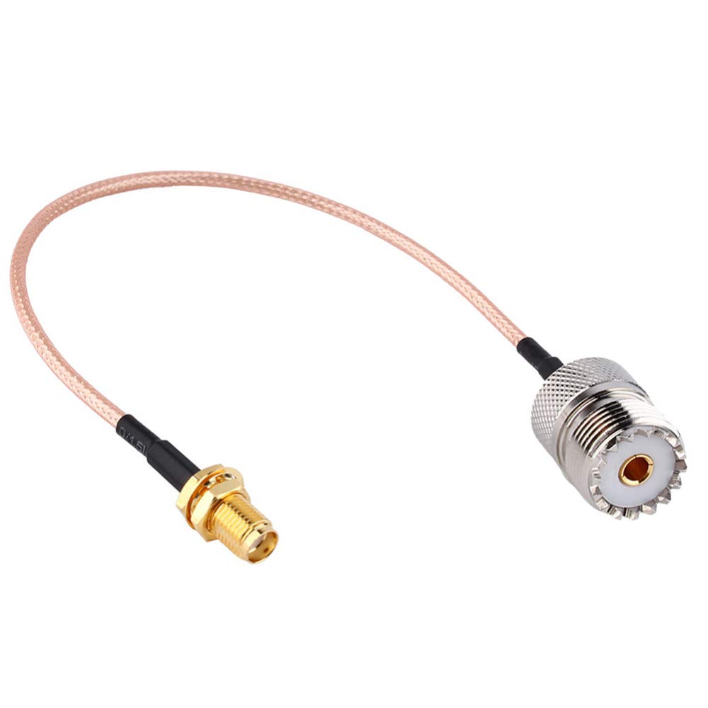 SMA Female to UHF SO-239 Female Adapter Cable 6'' A44897