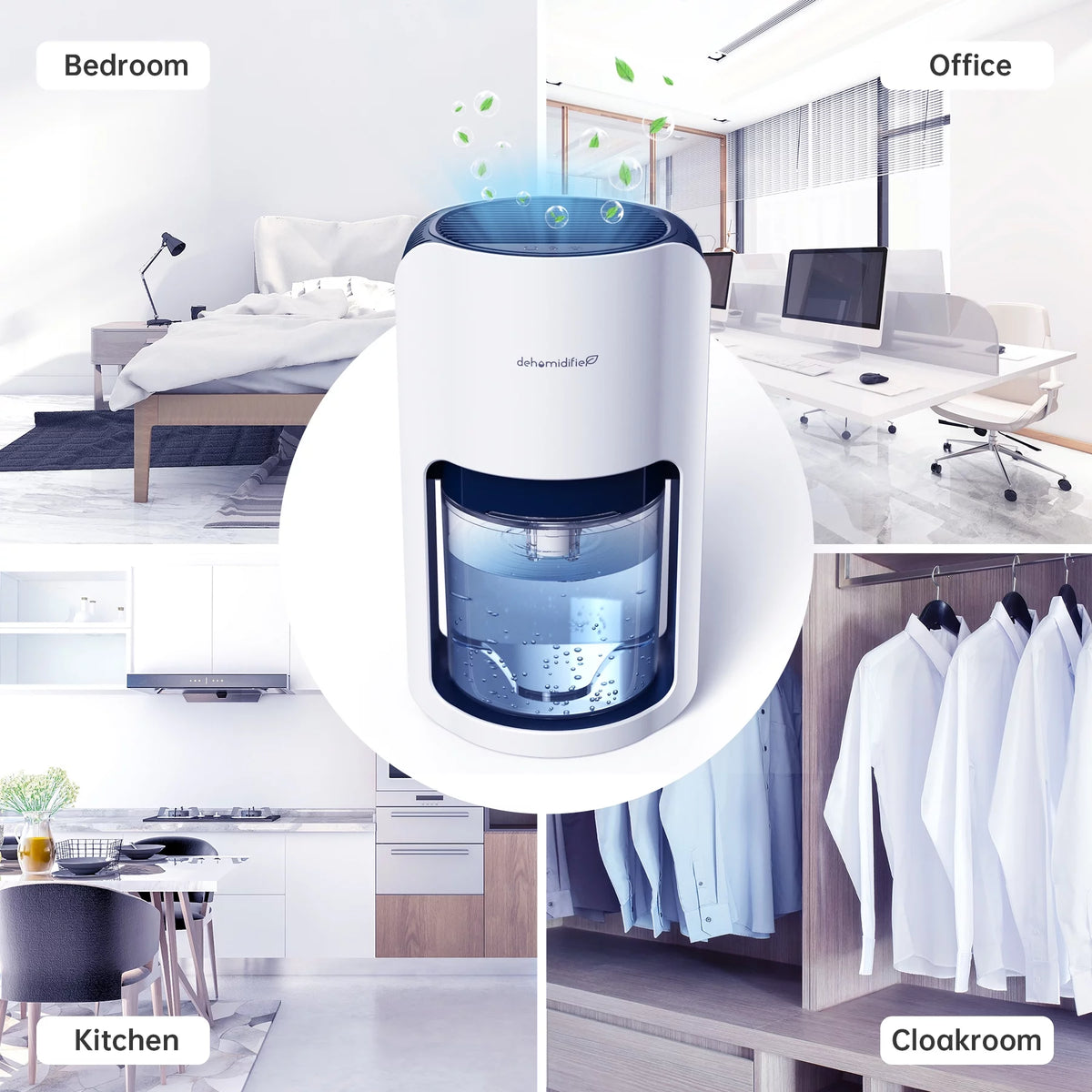 1200ml Ultra Quiet Dehumidifier with Automatic Defrosting A31683