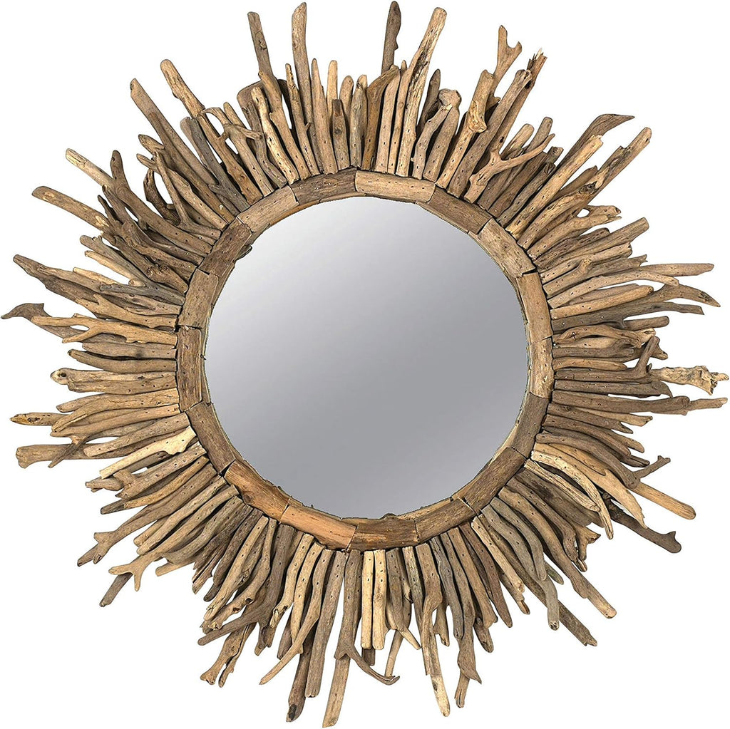 Driftwood Sunburst Mirror W440