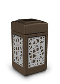 42 Gallon Brown Trash Can B847610