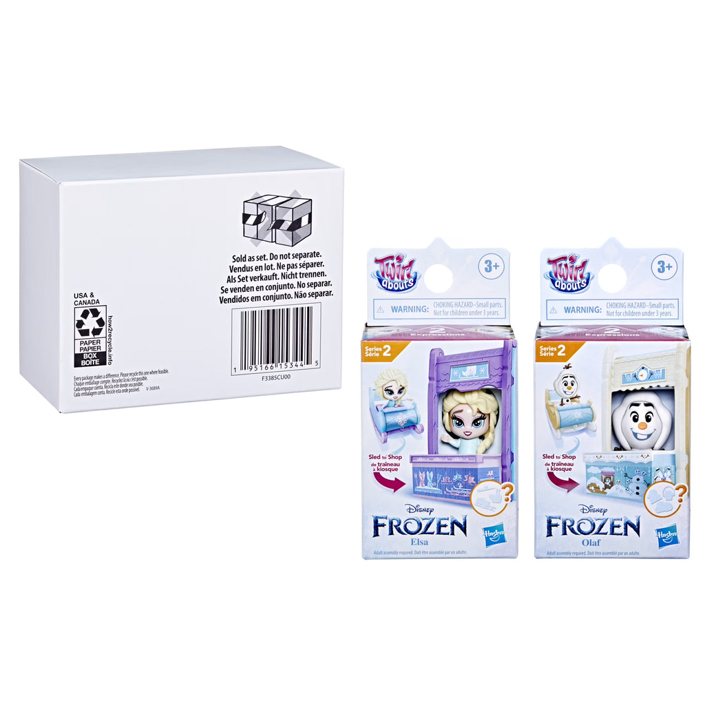 Elsa and Olaf Sled to Shop Playset Toys R979