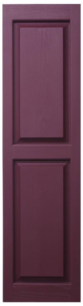 Exterior Raised Panel Shutters Bordeaux 31x22 N5154