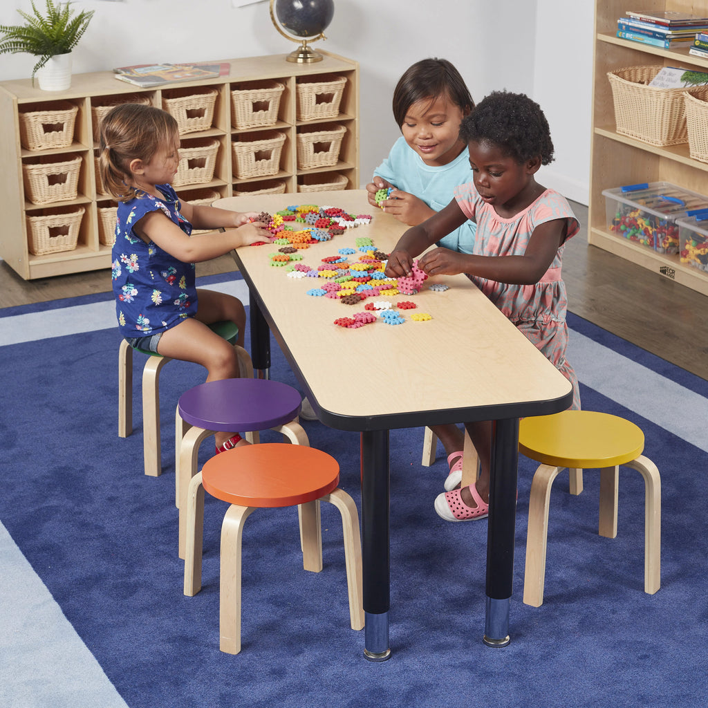 Assorted 6-Piece Stackable Stools O829