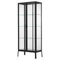 Anthracite Glass-Door Cabinet E64084