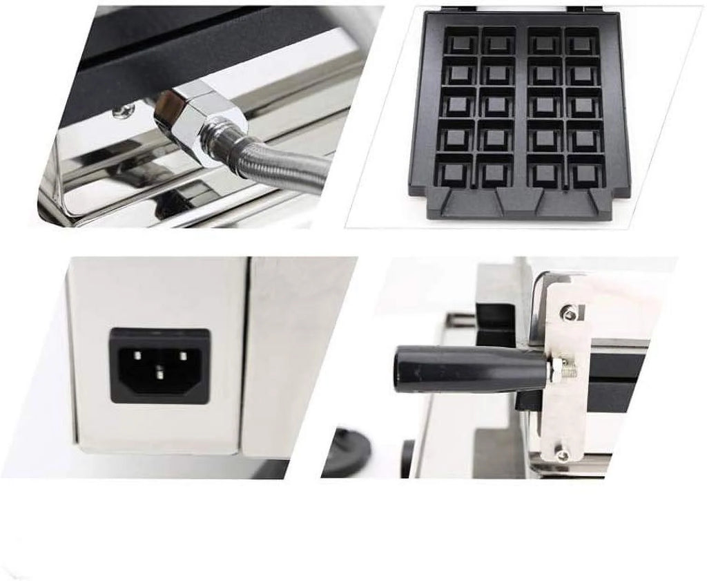 4 Pc Nonstick Electric Waffle Maker C817572