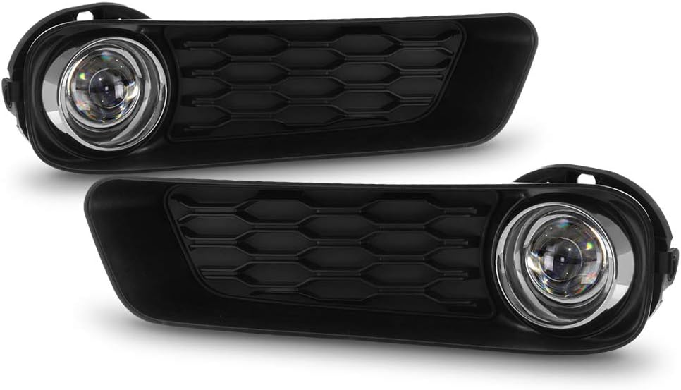 2011-2014 Dodge Avenger Bumper Fog Lights with Switch and Bulb Assembly W949435