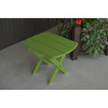 Lime Green Folding Oval End Table F26891