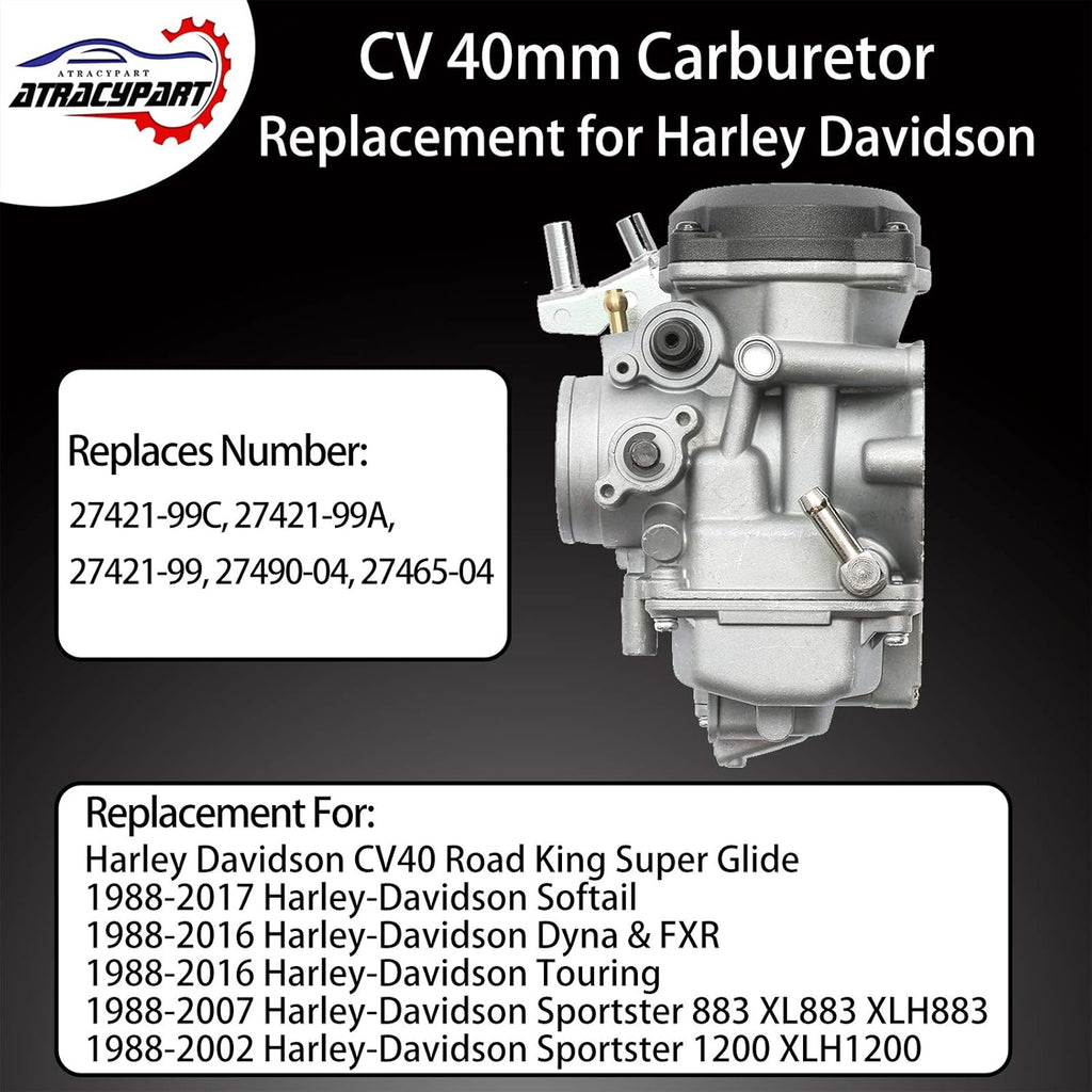 CV40 Carburetor for Harley Davidson Twin Cam I693