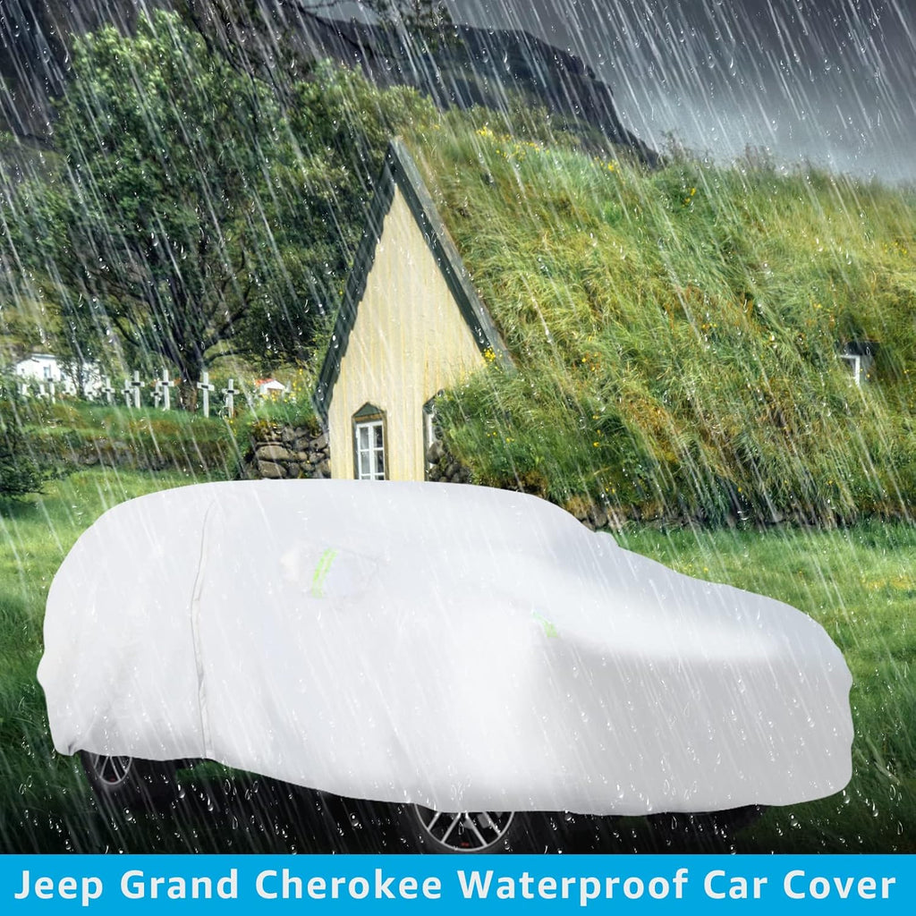 Waterproof Car Cover with Zipper F20180