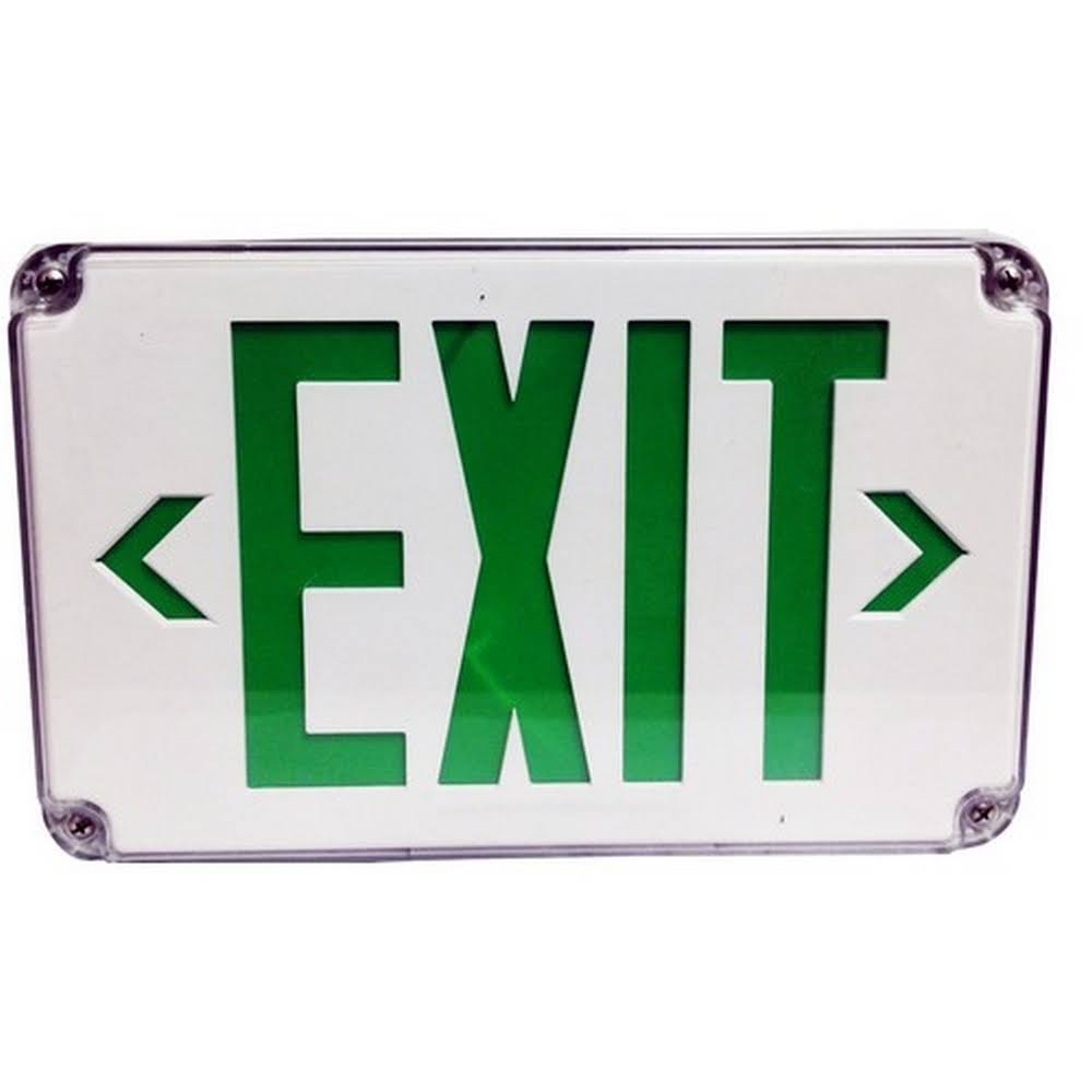 LED Wet Location Exit Signs Q457396