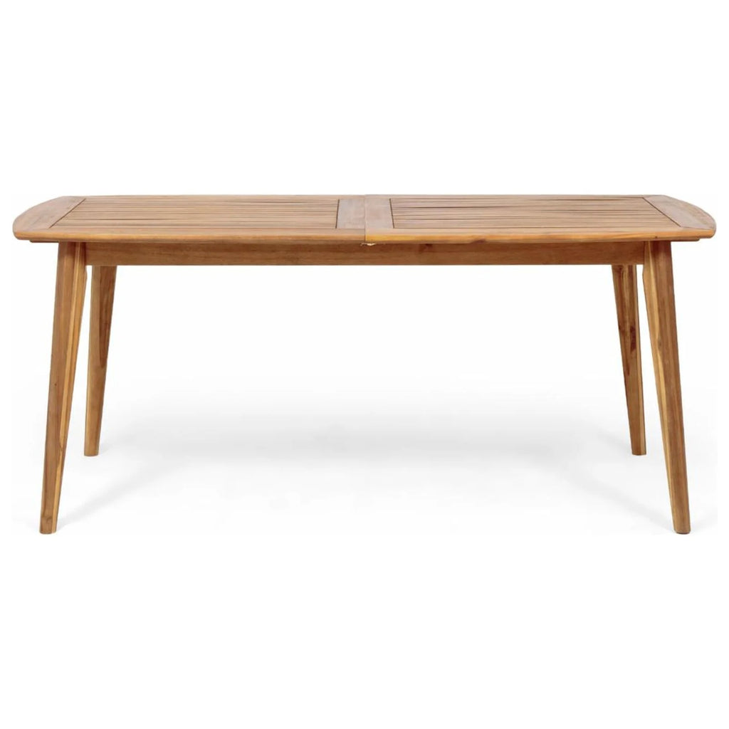 Acacia Wood Expandable Dining Table U999740