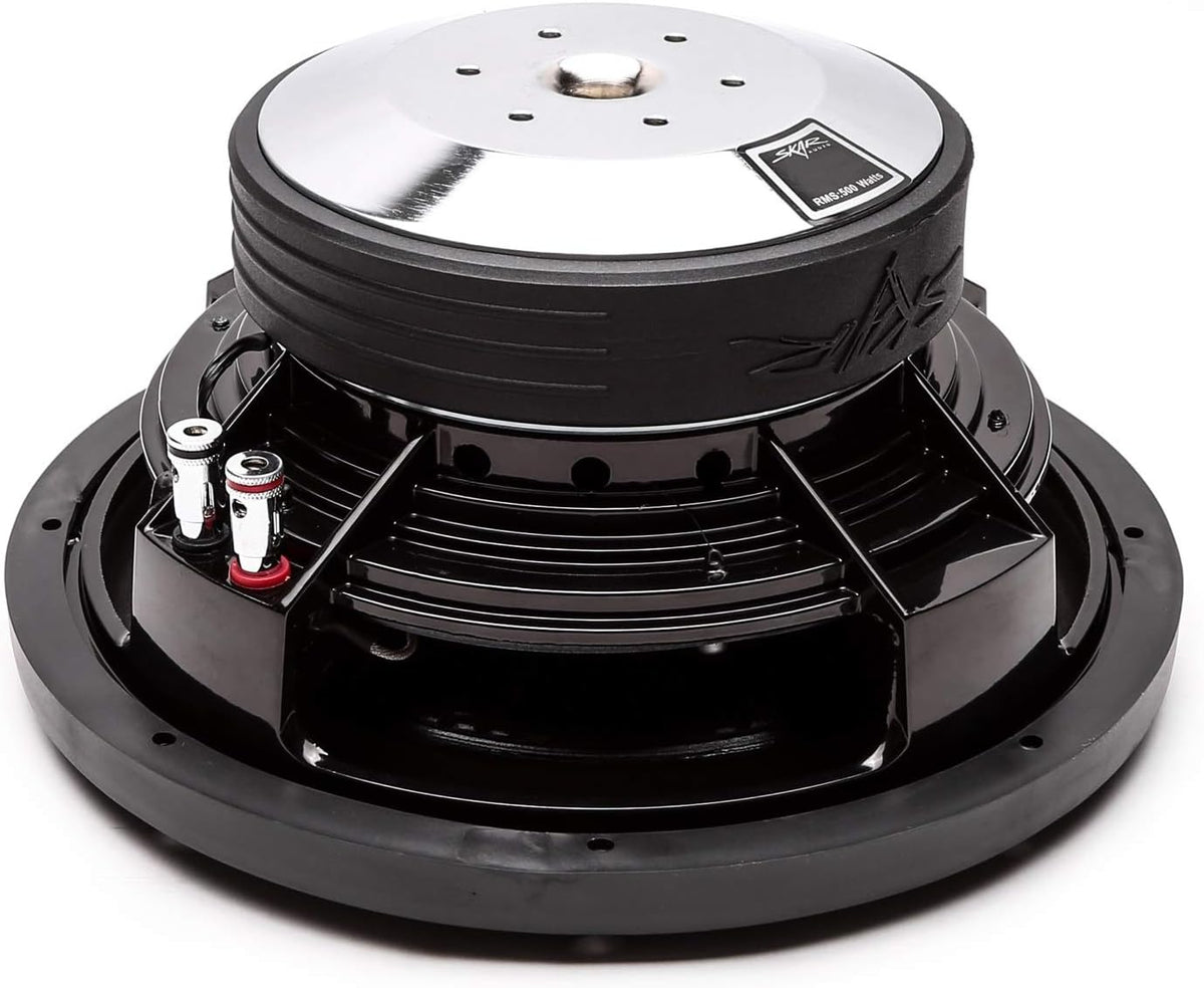8 600W Max Power Dual 4 Ohm Shallow Mount Car Subwoofer U266