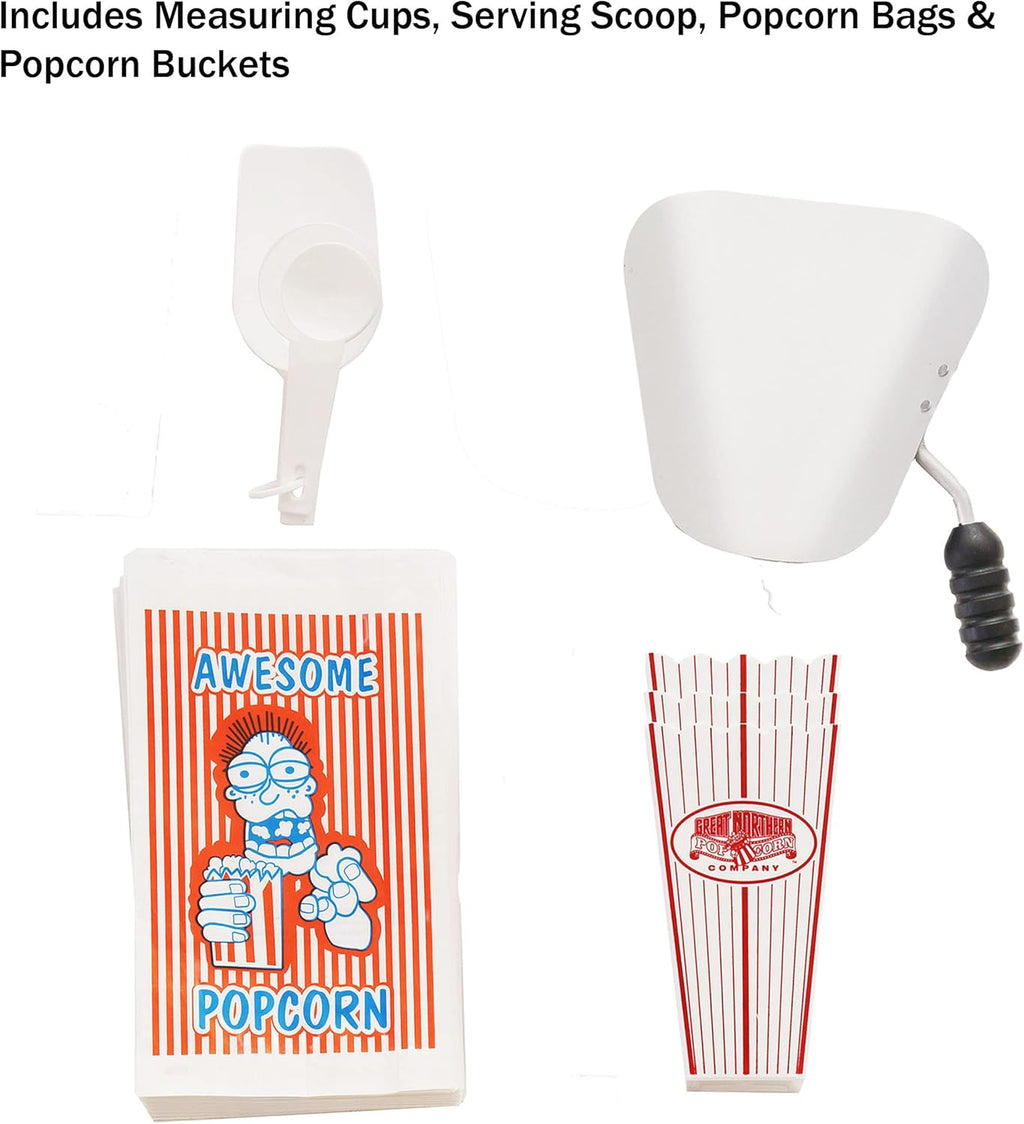 Red 3-Gallon Popcorn Popper W4409