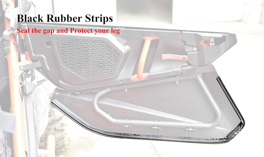 Lower Door Inserts Panels with Built-in Metal Frame (4 Doors, Front & Rear) N813