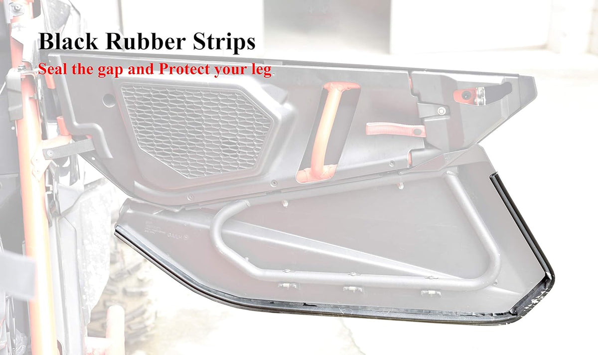 Lower Door Inserts Panels with Built-in Metal Frame (4 Doors, Front & Rear) N813