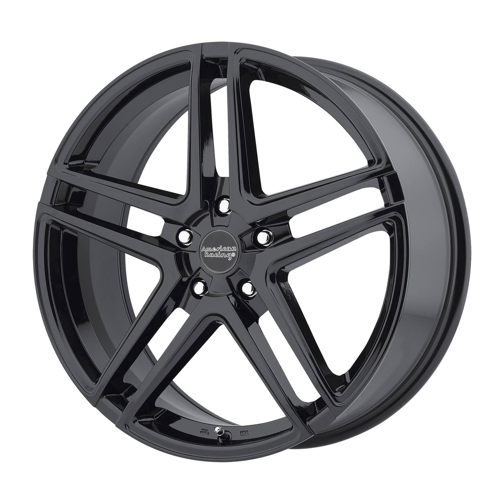 16x7 5x114.30 Gloss Black S44420
