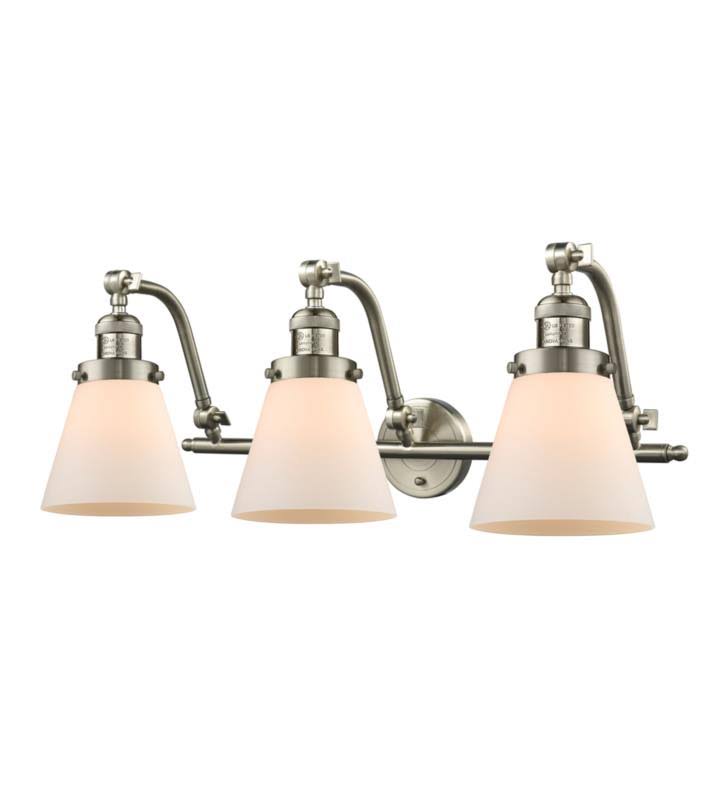 Small Cone 28 inch 10.5W 3 Light LED O436