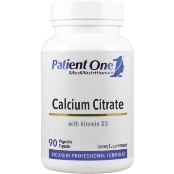 Calcium Citrate with Vit D3 90 Vegetable Capsules A4126
