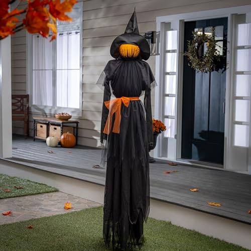 Sound Activated Animated Zombie Halloween Prop with Glowing Eyes H2830