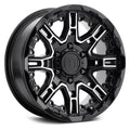 20x9 5x127 -10mm Black Wheel D358