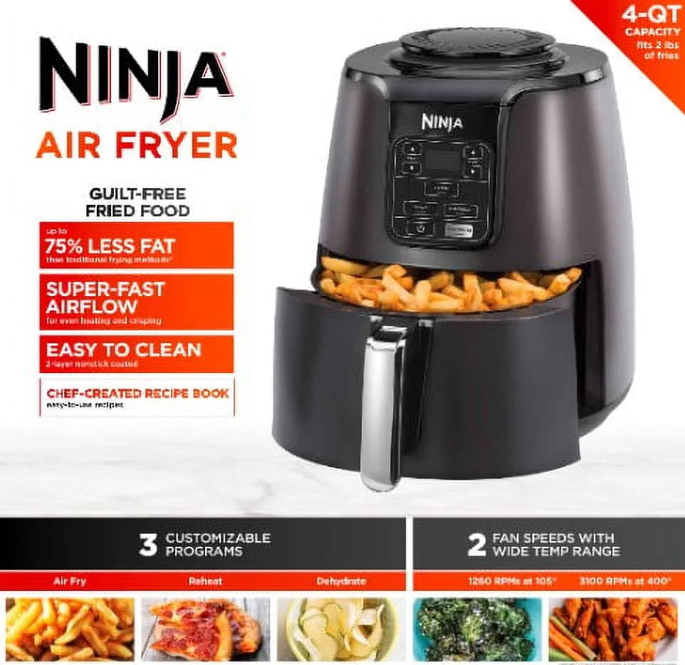 Black 4QT Air Fryer Q129461